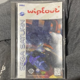 Wipeout Sega Saturn Video Game Great condition TESTED 
