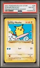 2001 POKEMON PROMO BLACK STAR POKEMON LEAGUE #28 SURFING PIKACHU PSA 8.5
