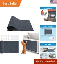 Gray 39.4 x 15.8 Cat Scratcher