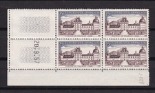 TIMBRE 1957 FRANCE COIN DATE VALENCAY N° 1128-N**. TB-VOIR SCAN RV-