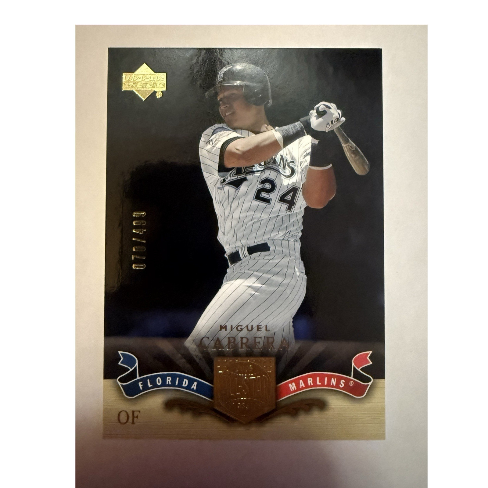 Upper Deck 2005 All-Star Classics Miguel Cabrera Marlins #33 Numbered /499
