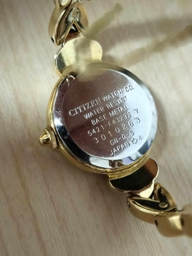 CITIZEN シチズン chere シェール 5421-F43232 腕時計 CITIZEN Chere 5421-F43232 Gold-Tone Ladies Watch Quartz 21mm