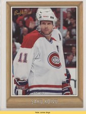 2006-07 Upper Deck Bee Hive 5x7 Photocards Saku Koivu #191 READ 0t5