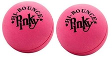 Hi-Bounce Pinky Ball  . Rubber Bouncy Balls for Kids. Small Pink 2 Pack