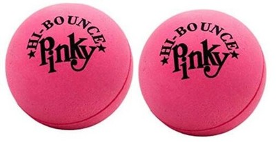  Hi-Bounce Pinky Ball (). Rubber Bouncy Balls for Kids. Small Pink 2 Pack