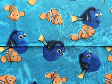 Disney 6793 Disney/Pixar Spring Ind. Finding Nemo Dory Fabric 1 YD HARD TO FIND