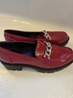 Mark Fischer Louanz Red Patent Loafers Women's Size 9 — photo 3