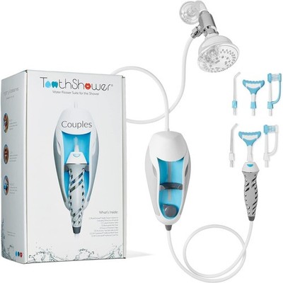 ToothShower In-Shower Water Flosser Single User Set 3 Attachments