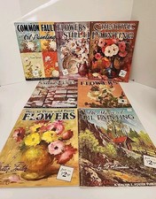 Vintage Walter T. Foster Art Books Lot of 19 How To Paint  Draw Nice Nature
