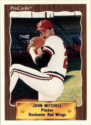 1990 Rochester Red Wings ProCards #700 John Mitchell - BB