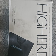 HIGHERDOSE Infrared Sauna Blanket Model, Reusable Blanket Formulation, Black
