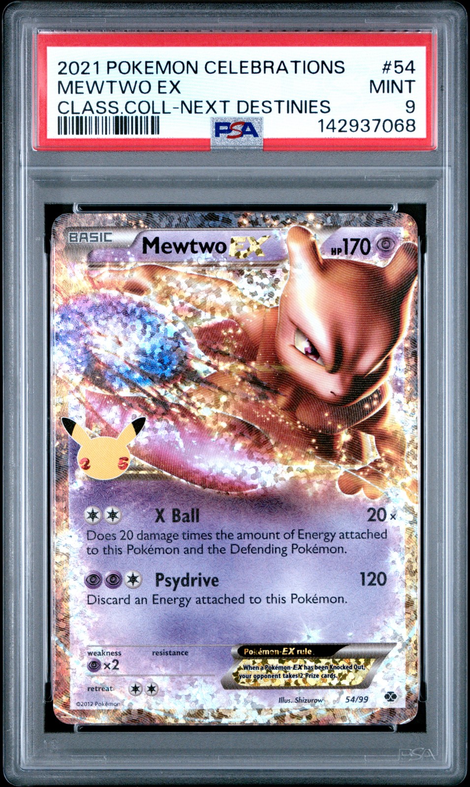 Mewtwo EX #54