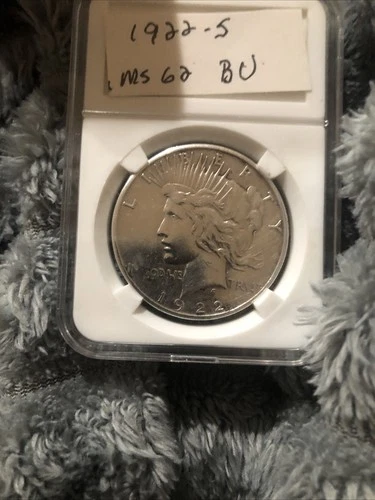 1922 s peace silver dollar bu