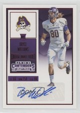 2016 Contenders Draft Picks College Ticket Red Foil Bryce Williams #152 Auto g9j