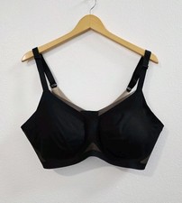 Honeylove Crossover Bra Wireless Seamless Women's Size 1X Black