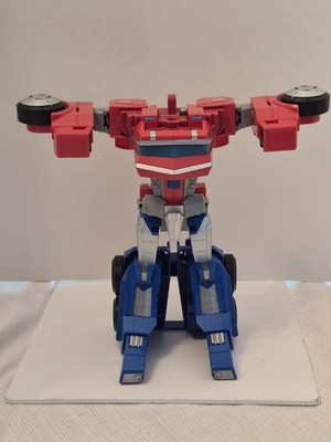 Transformers Cyberverse Roll & Change Optimus Prime Action Figure FOR PARTS ONLY