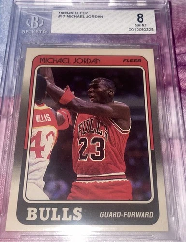 Jordan 1988 Fleer Jordan #17