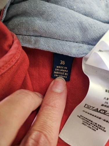 Polo Ralph Lauren Men's Stretch Classic Fit Chino Shorts Nantucket Red • Size 36 - 第 5/7 張圖片