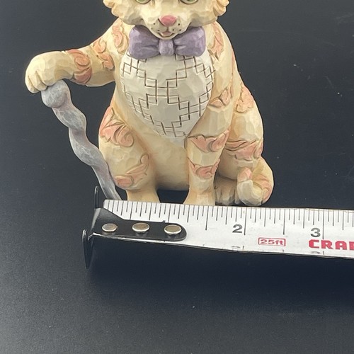 Jim Shore Figurine Tabby Cat PURR-FECTLY IRISH Clover Top Hat 6016364 - Bild 9 von 9