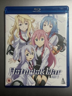 The Asterisk War Part 2 Blu ray OOP Region B Rare.