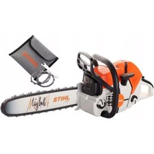 STIHL NUOVA MOTOSEGA MS 500i GIOCATTOLO A BATTERIA RUMORE MOTORE CATENA GIREVOLE