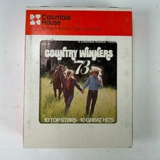 Country Winners '73 Vol 4 8-Track Tape 1973 Johnny Cash Tammy Wynette Columbia