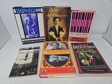 6 books HARRY HOUDINI Magician Escape Artist American Magical History Gilded Age