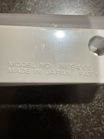 Original 1985 Nintendo NES Zapper Duck Hunt Gun NES-005 Gray Vintage Tested