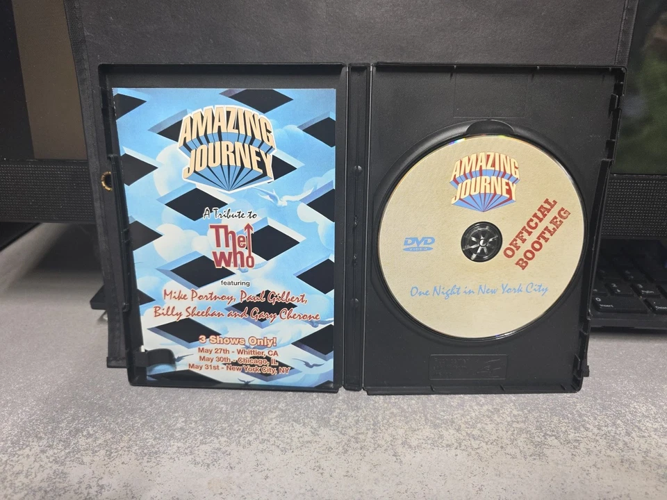 DREAM THEATER plays THE WHO DVD, Amazing Journey One Night In New York City,  VG - Image 3 of 4