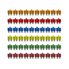 MGI SpeedWare 60pcs LED Blade Fuse Assortment, Smart Glow, 5A 10A 15A 20A 30A...