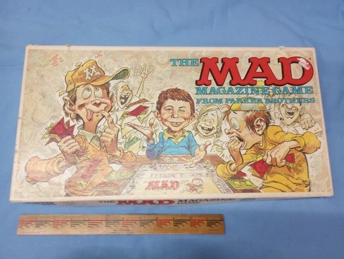 Vintage 1979 The MAD Magazine Board Game by Parker Brothers Complete