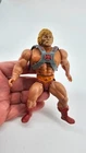 HE-MAN Figure VINTAGE 1981 Masters of The Universe Soft Head MATTEL