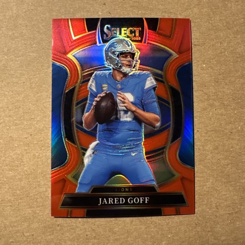 2025 Panini Select - Concourse Jared Goff #69 Red Prizm /99
