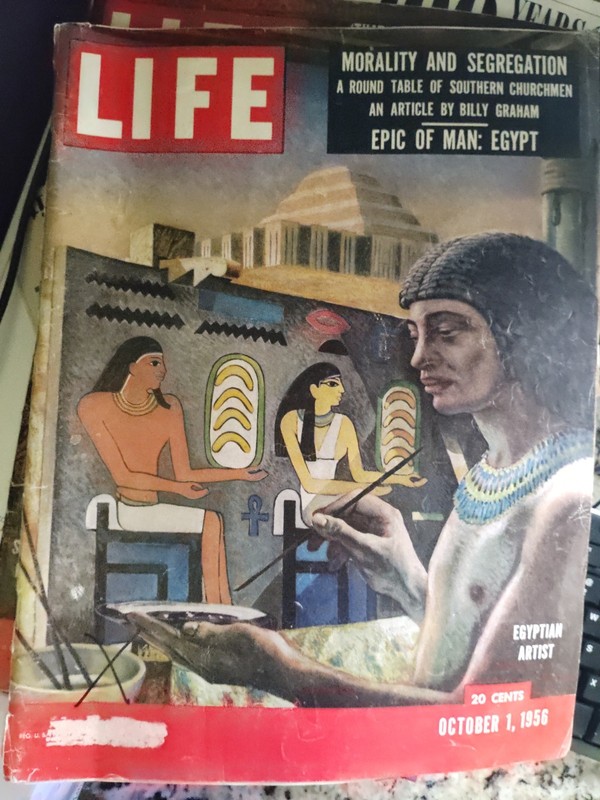 VINTAGE LIFE MAGAZINE - MORALITY AND SEGREGATION - OCTOBER 1, 1956