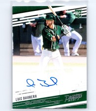 2021 Chronicles Prestige Luis Barrera #PR-LB RC