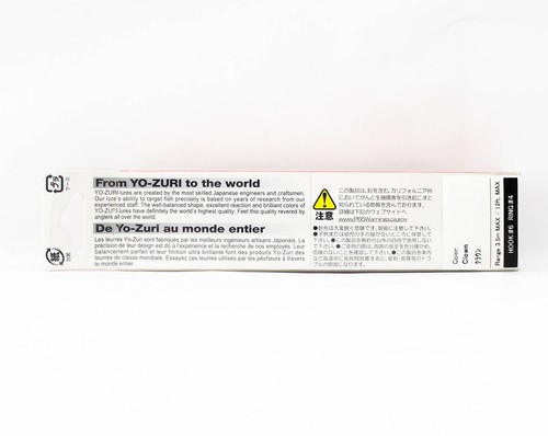 Leurre Flottant Yo Zuri Crystal Minnow DD Walleye 90 Mm – Avec Bruit De Grelot – Pour Pêche En Eau Douce