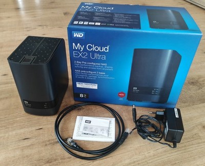 Western Digital WD My Cloud EX2 Ultra 2 x 4TB / 8 TB / WD RED / 2 Bay - TOP