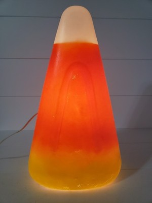 Vintage Halloween CANDY CORN Blow Mold 1995 Union Products 17'' Thanksgiving Rare
