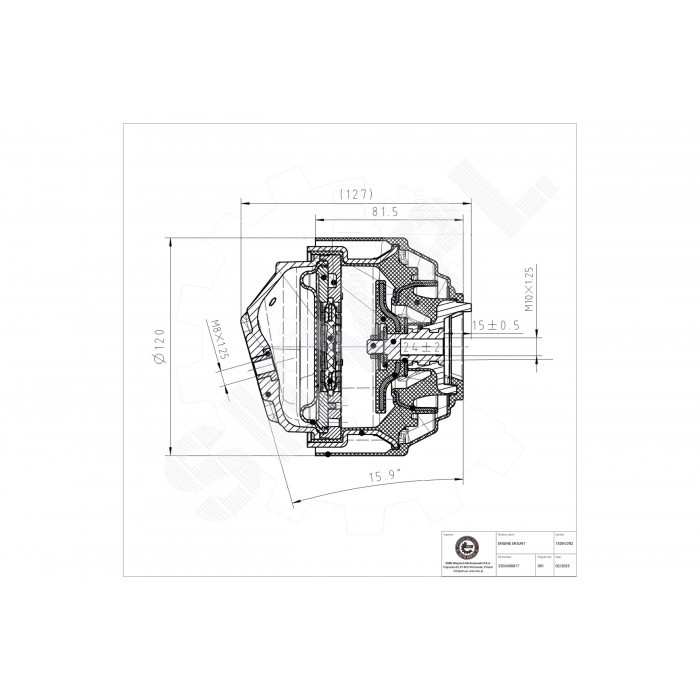 Éliminez les vibrations de votre Mercedes SL 500 avec ce support moteur avant