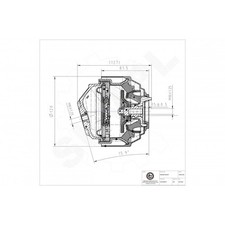 Support moteur Mercedes 500