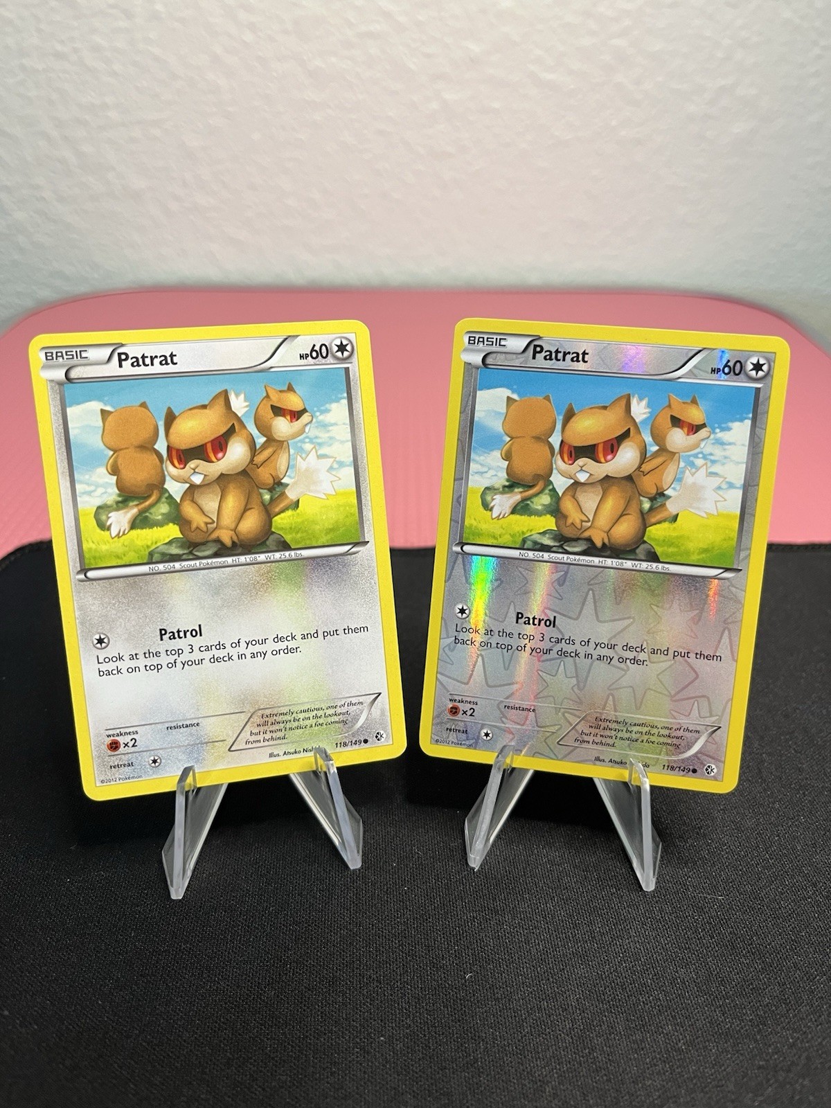 Patrat 118/149 Pokemon Boundaries Crossed Reverse Holo & Regular