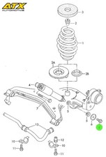 Amortiguador trasero perno de montaje inferior para Volkswagen Transporter T4