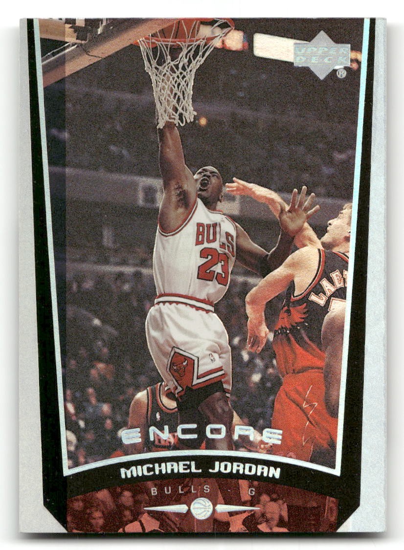 1998-99 Upper Deck Encore Michael Jordan #107 Chicago Bulls - See disc