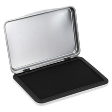 5x3 Inch Stamp Pad, Washable Craft Inkpad Clear Printing, Black