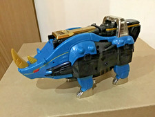 Power Rangers Wild Force Deluxe Rhino Megazord Zord 100% Complete Die Cast V.VGC