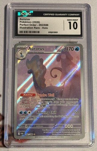Aurorus graded CGC 10 for sale on eBay