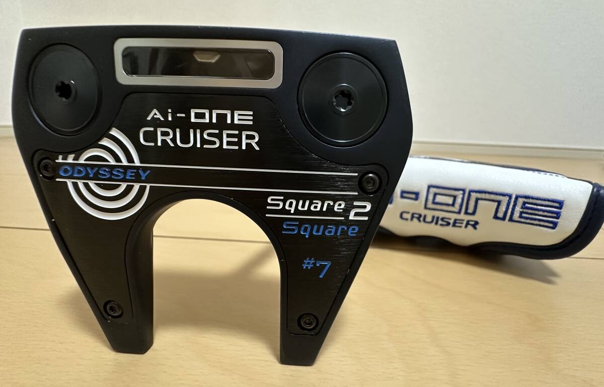 Odyssey Ai ONE Square 2 Square Cruiser 7 Putter 38in Excellent Condition
