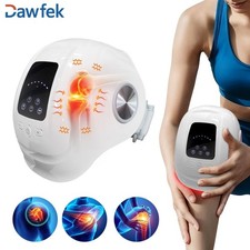 Wireless Knee Massager Red Light Therapy Heated Vibration Pulse Knee Relax