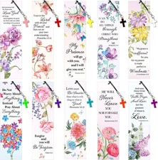 30 Pieces Christian Bookmarks Bible Verses Inspirational Scripture Bookmark Bulk