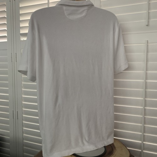Polo Ralph Lauren Terry Logo Camp Camicia Bianca Taglia XL - Foto 4 di 6